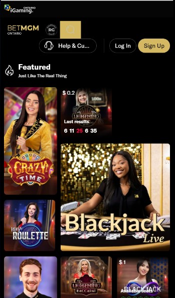 Betmgm Live Casino Ontario