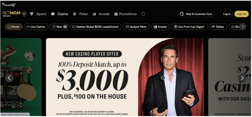 BetMGM Registration Step1