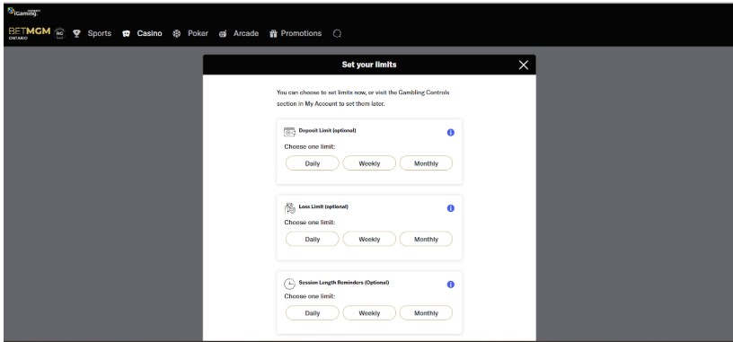 BetMGM Registration Step4