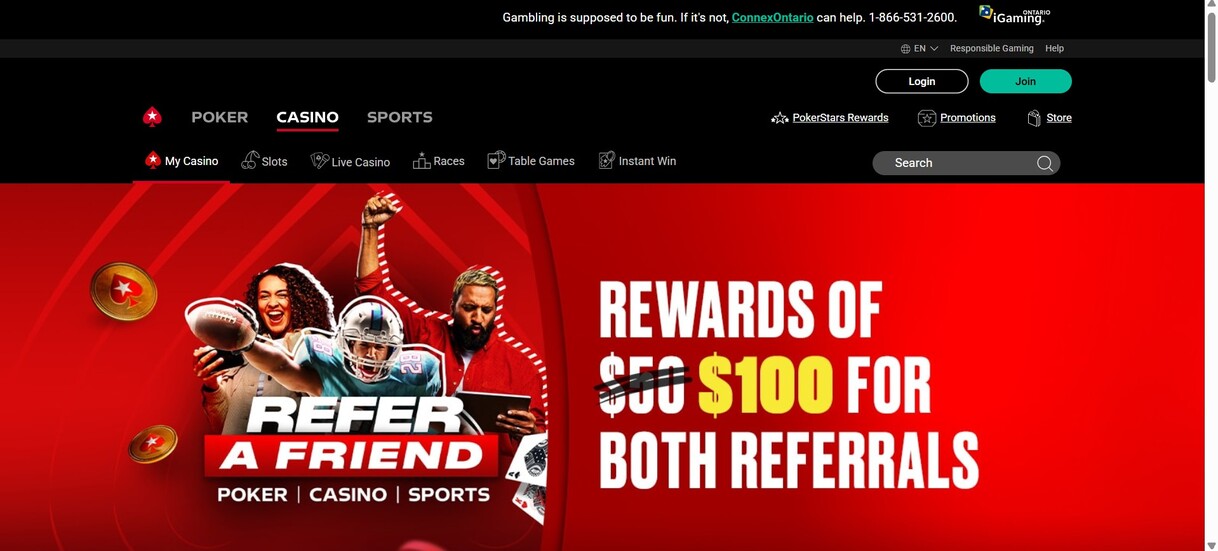 Casino Pokerstars Homepage Canad