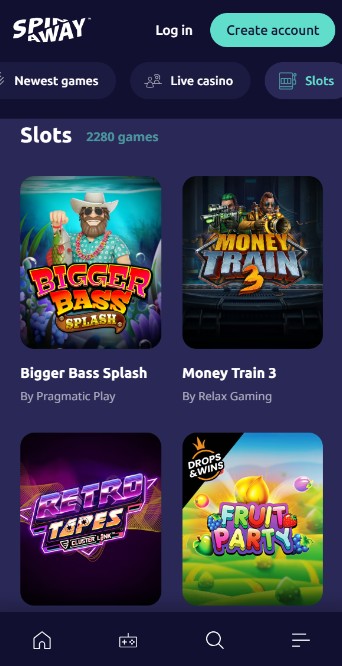 Spinaway Casino Canada Slots